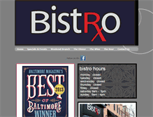 Tablet Screenshot of bistrorx.net